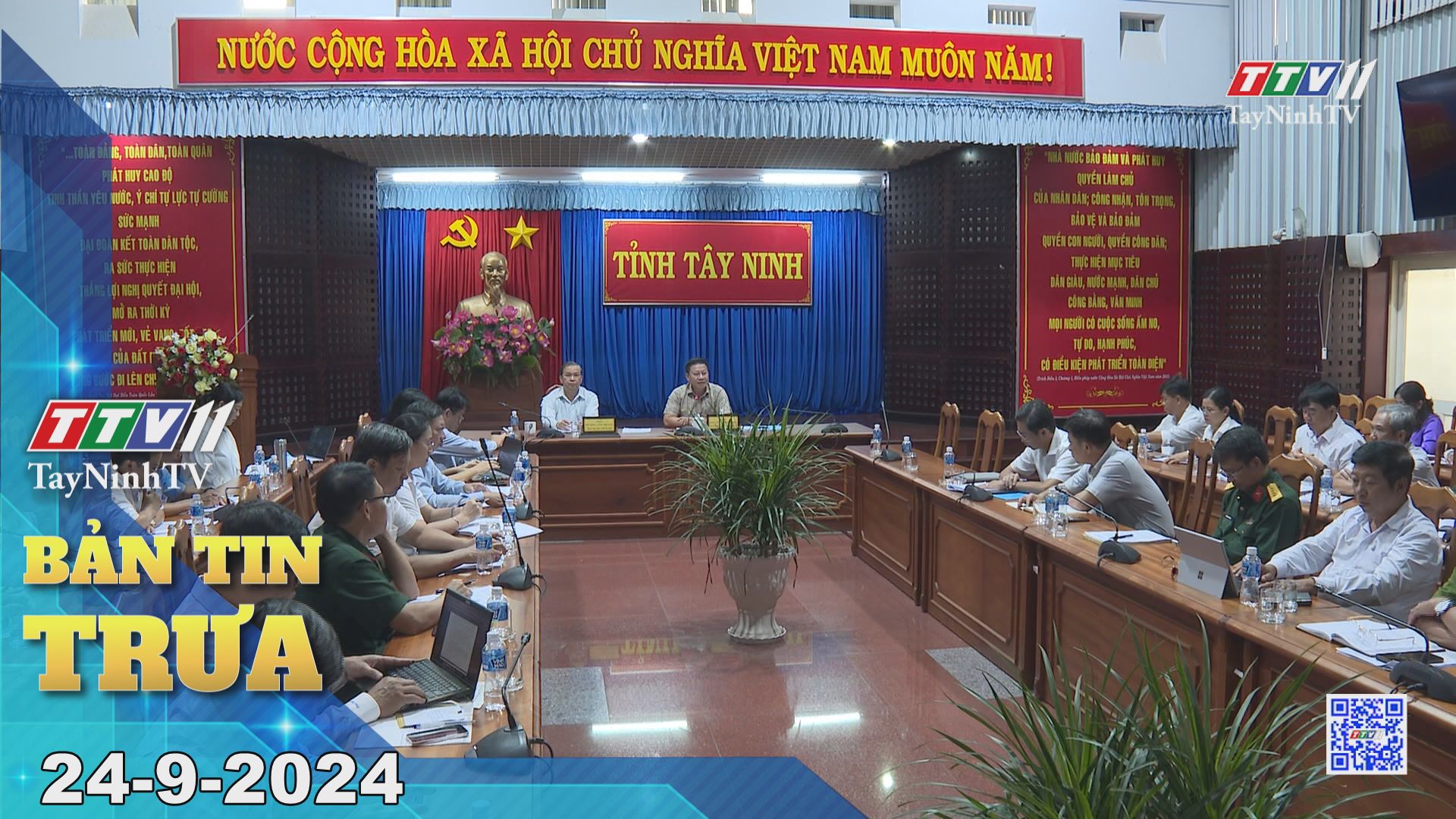 Bản tin trưa 24-9-2024 | Tin tức hôm nay | TayNinhTV